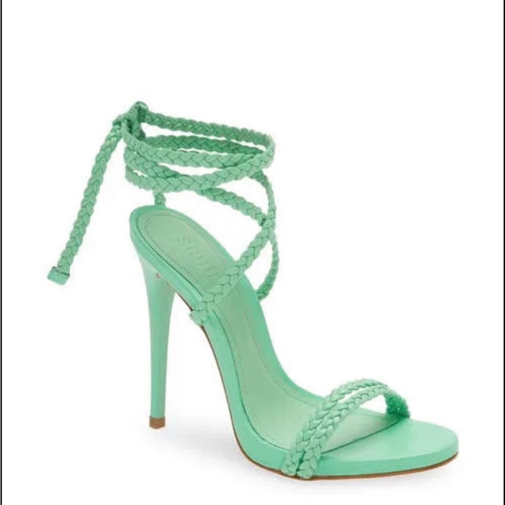 Schutz mint green heels